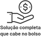 Solução completa que cabe no bolso